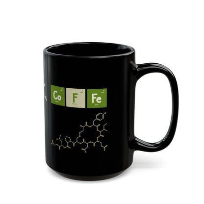 Alchemy / Chemistry Black Coffee Mug